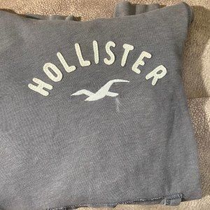 Hollister, Small, Girls, Hoodie Sweatshirt, Gray